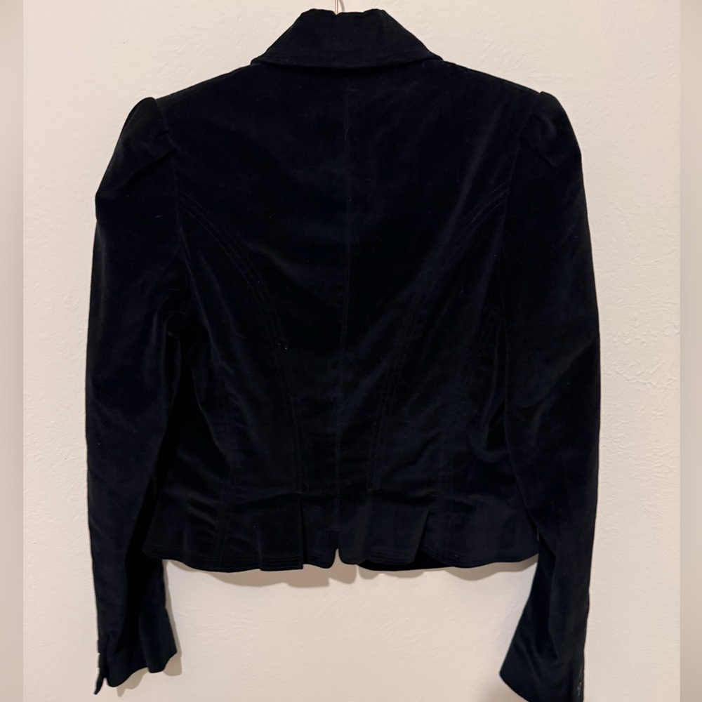 Ralph Lauren Women's Black Velvet Blazer - Picture 3 of 6